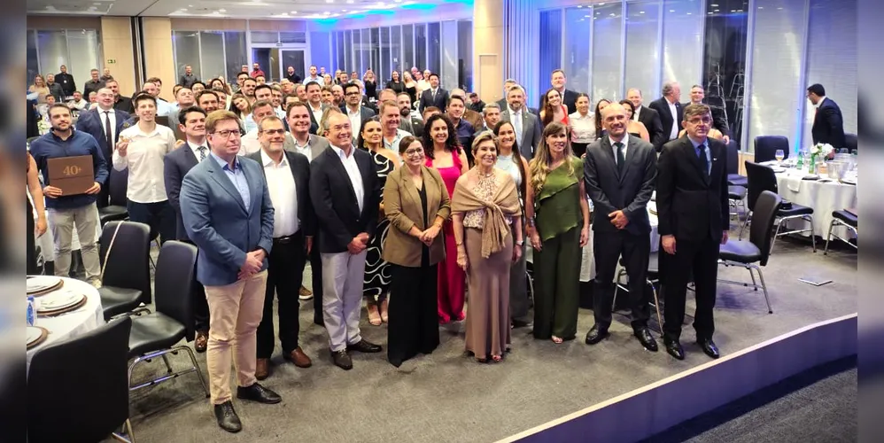 Lideranças que marcaram presença no evento 'Prêmio 40+'