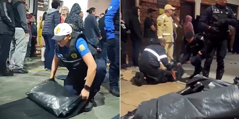 Várias equipes da Prefeitura trabalham para entregas lonas à população