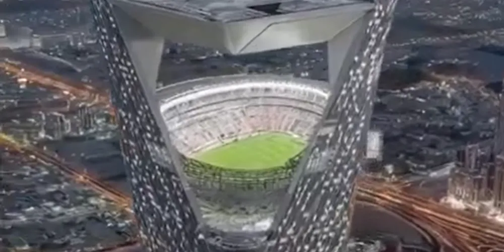 Prédio ficará no topo de um alto edifício