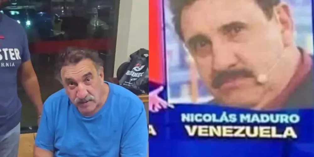 "Estão dizendo que eu estou parecido com o Maduro… melhor pintar o cabelo de loiro para não correr perigo", escreveu