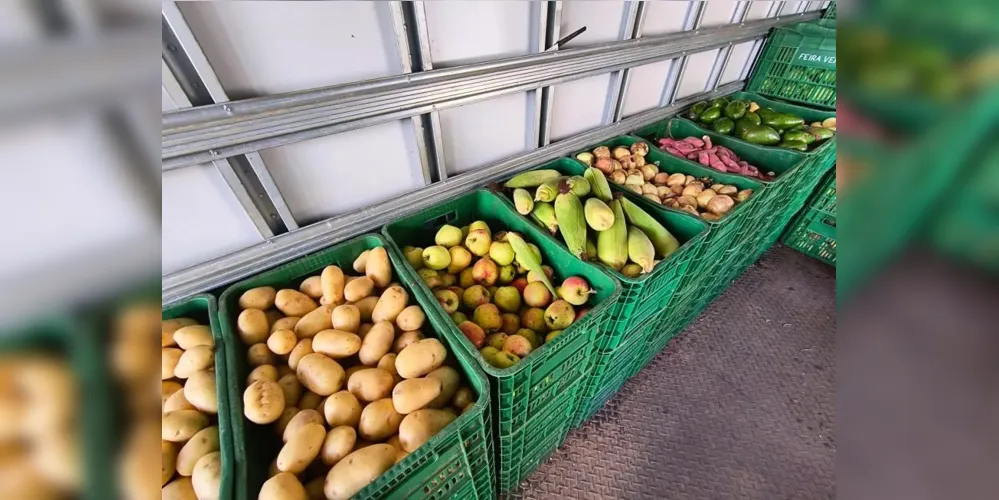 O Feira Verde é uma ação da Secretaria de Agricultura, Pecuária e Abastecimento de Ponta Grossa