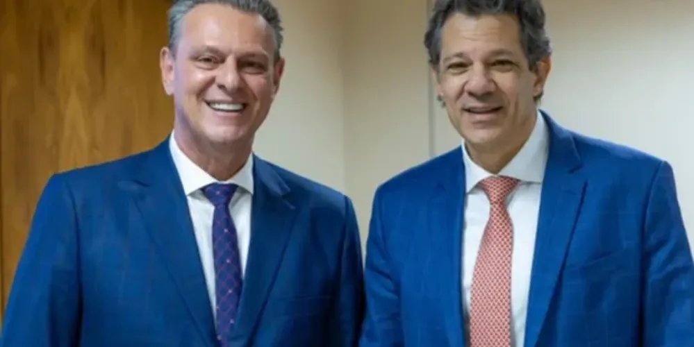 Carlos Fávaro e Fernando Haddad
