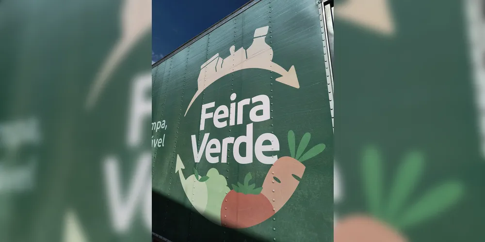 Equipes do Feira Verde estarão trocando recicláveis por frutas, verduras e legumes