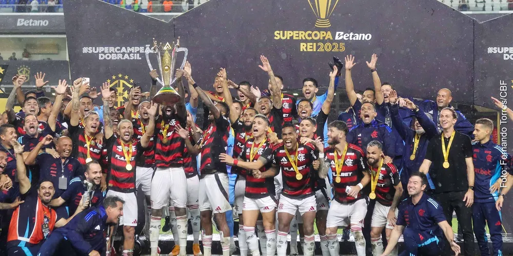 Flamengo é campeão na Supercopa