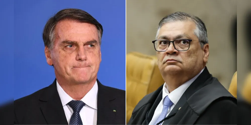Flávio Dino votou para manter a prisão preventiva do ex-presidente Jair Bolsonaro