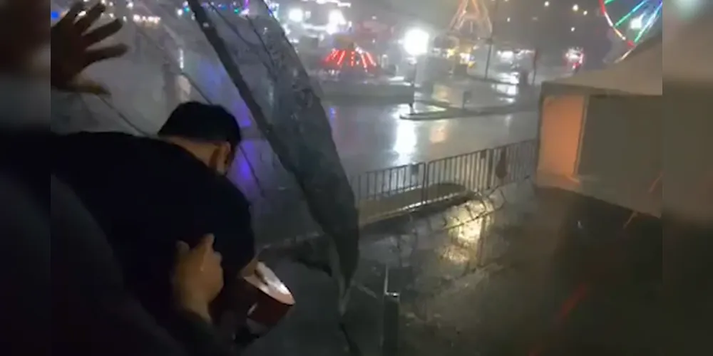 Tempestade assusta população de Londrina