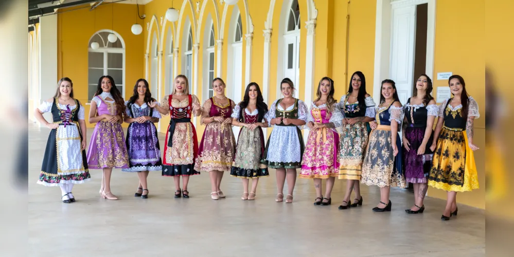 Candidatas do Concurso da Rainha da Festa da Uva (Fesuva) 2026