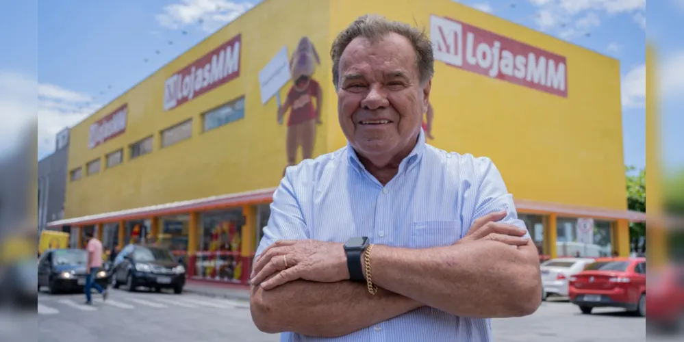 Jeroslau Pauliki, fundador das Lojas MM, tem lojas espelhadas por quatro estados do Brasil