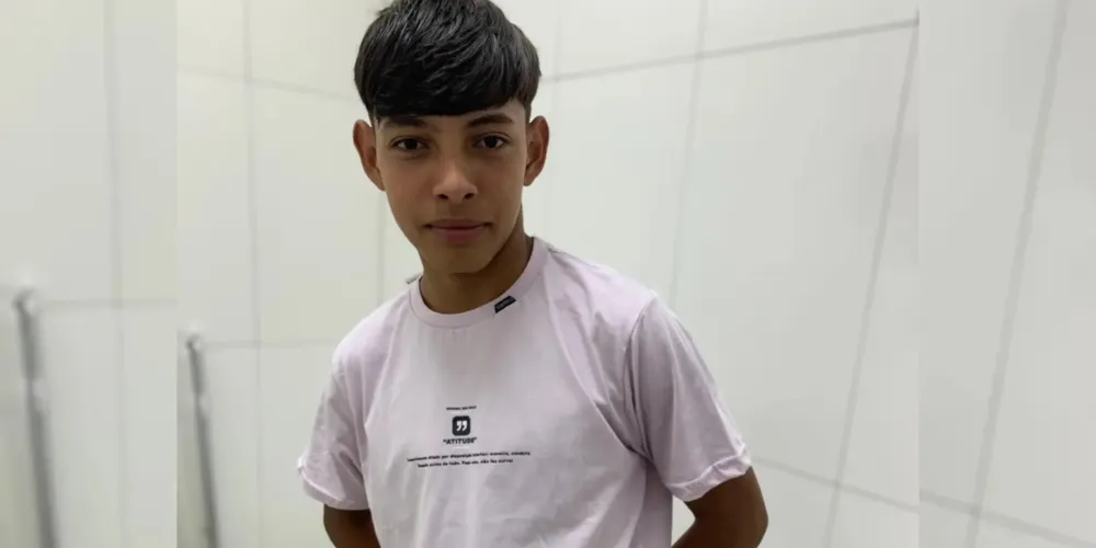 Gabriel Santos de Souza, de 16 anos, faleceu na última sexta-feira (05)
