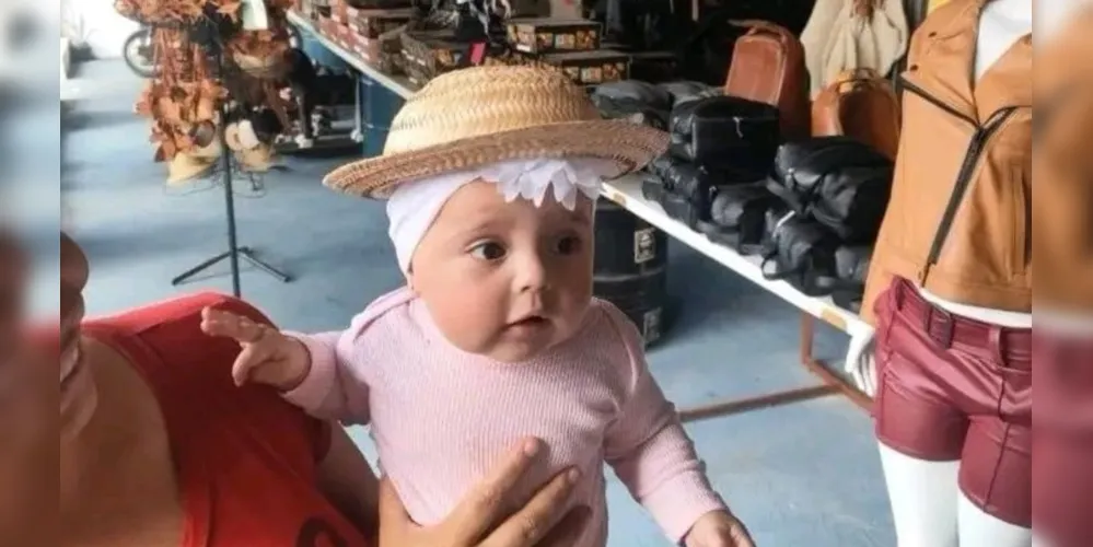 Jady Izabely Samudio Mokreski, de 8 meses de idade, faleceu durante a ocorrência