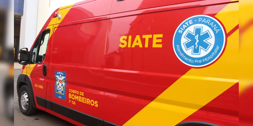 Socorristas do Siate prestaram atendimento no local