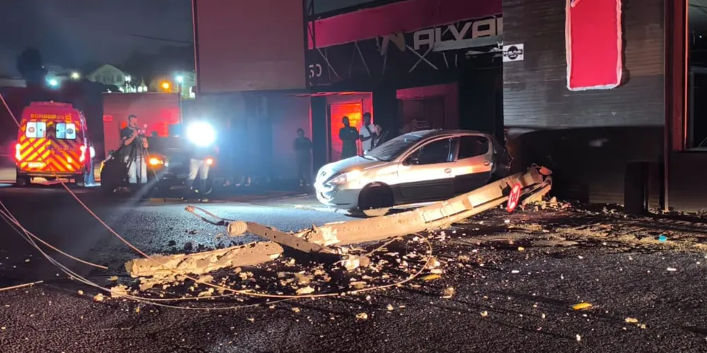 Acidente deixou moradores da região sem energia