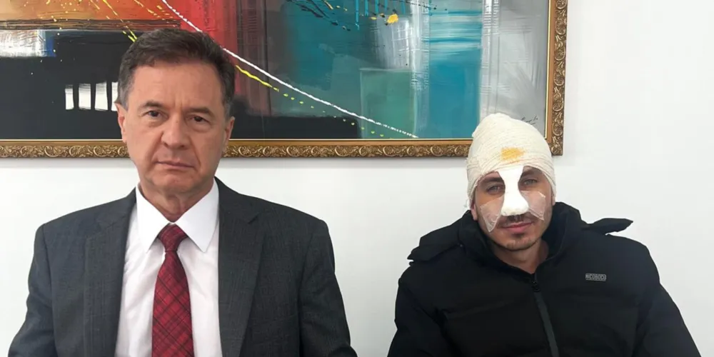 Advogado Fernando Madureira e Gabriel Emanuel de Souza