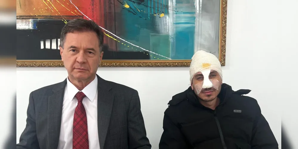 Advogado Fernando Madureira e Gabriel Emanuel de Souza