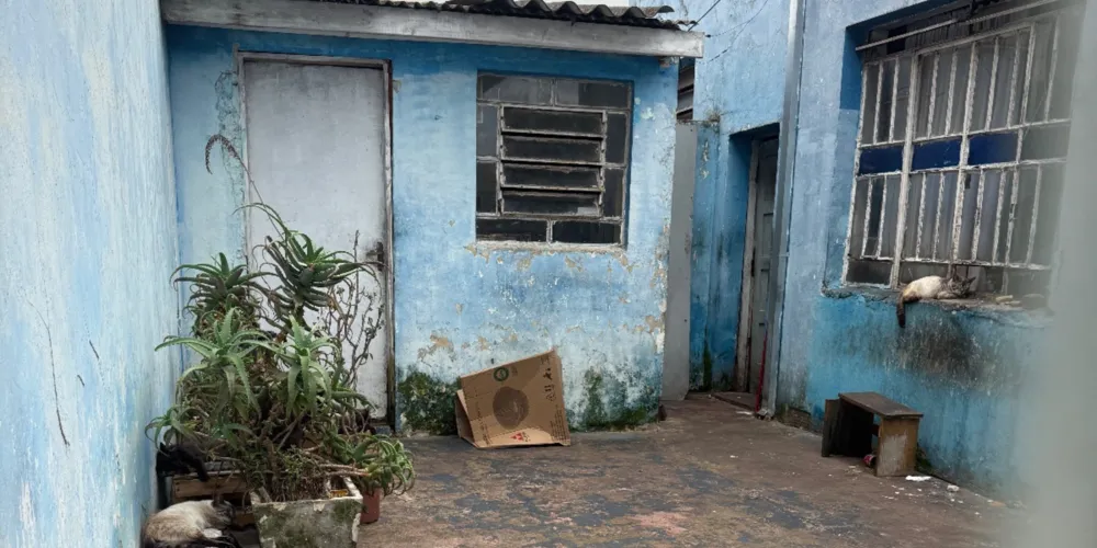 Casa que acumula cheiro forte e lixo, segundo moradores