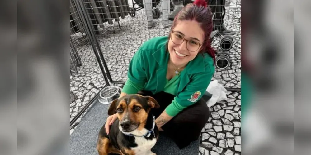 Nicolle estava junto do namorado quando o acidente ocorreu