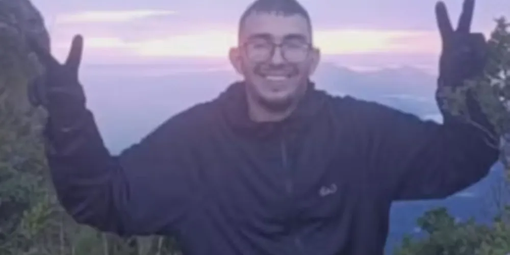 O jovem ficou cinco dias perdido na trilha