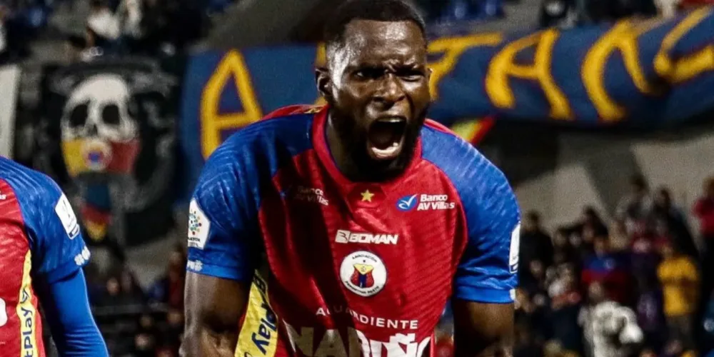 José Cuenú com as cores do Deportivo Pasto