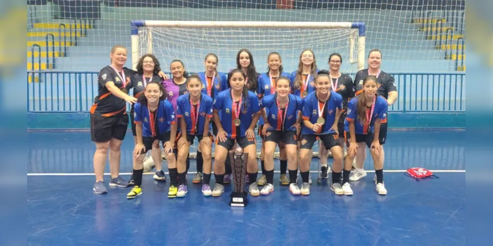 Resultado garantiu o bronze para a equipe ponta-grossense e colocou o projeto no pódio de uma competição estadual