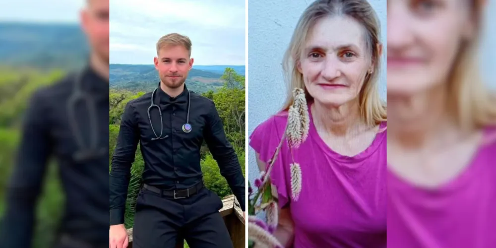 Luciano Sérgio Kovalu tinha somente 23 anos e Lúcia Grosko tinha 55 anos