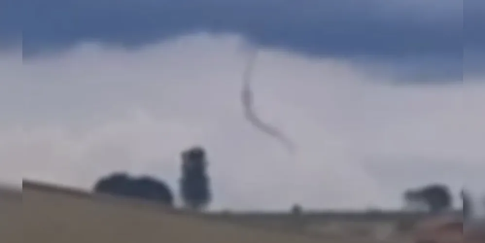 Moradores registraram o fenômeno