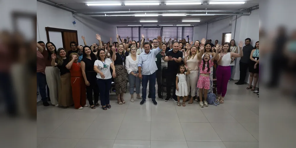 Posse foi realizada nessa segunda-feira (08), com presença do prefeito Denilson Baitala