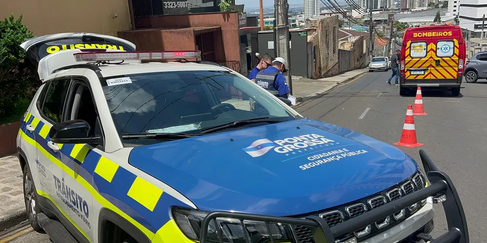 O jovem motociclista foi encaminhado à unidade hospitalar