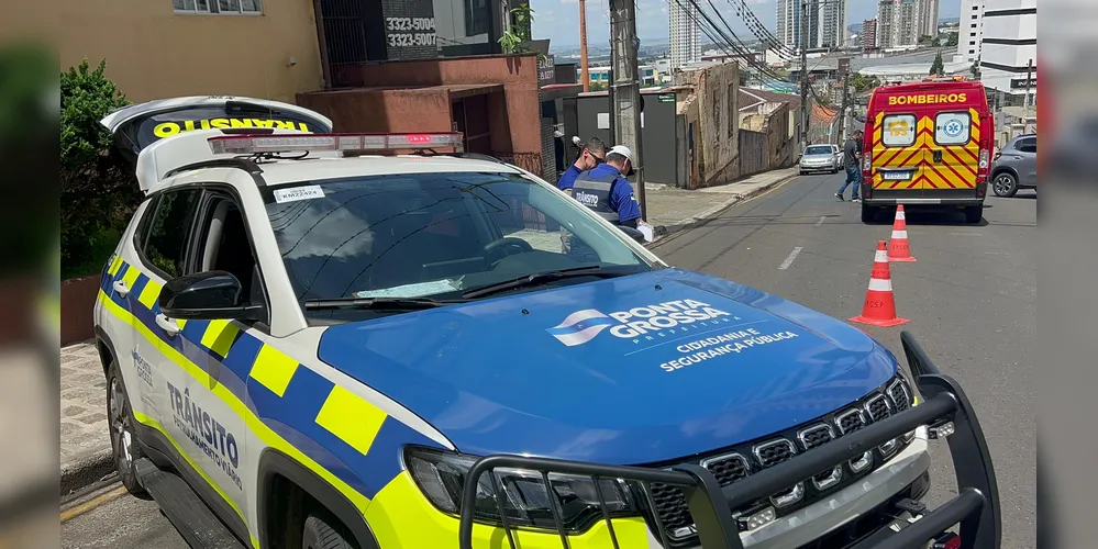 O jovem motociclista foi encaminhado à unidade hospitalar