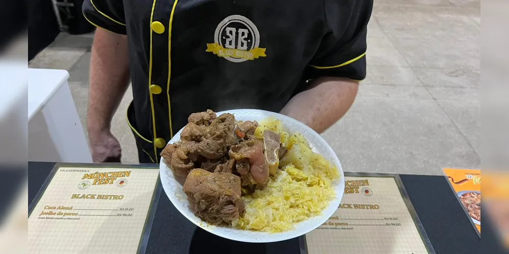 Prato típico da culinária alemã