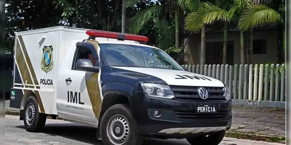 O corpo foi levado ao IML