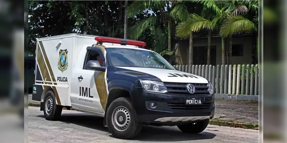 O corpo foi levado ao IML