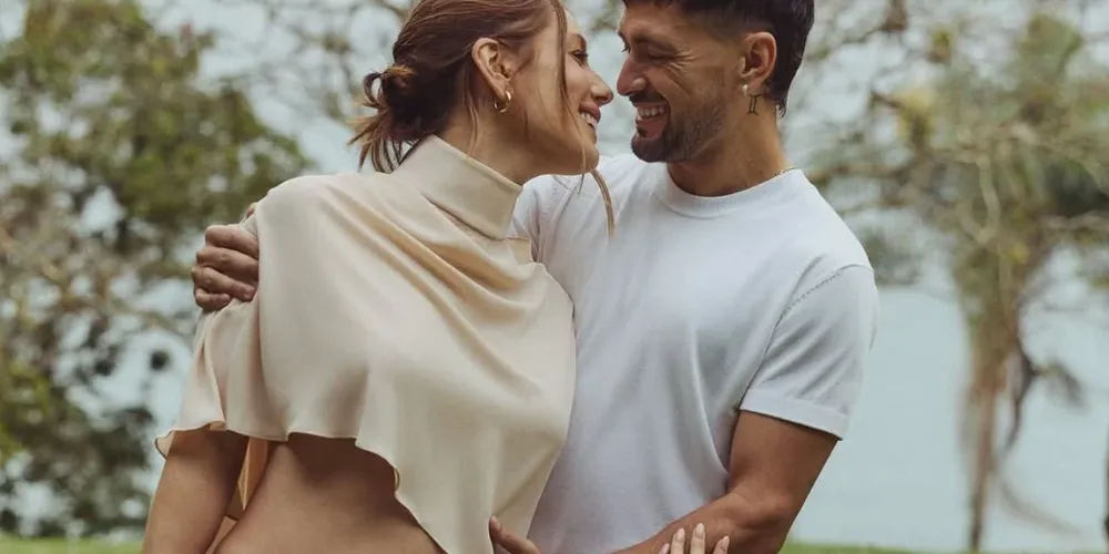 O anúncio da gravidez foi feito no final de junho em um post do nas redes sociais