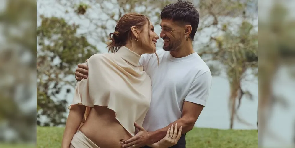 O anúncio da gravidez foi feito no final de junho em um post do nas redes sociais