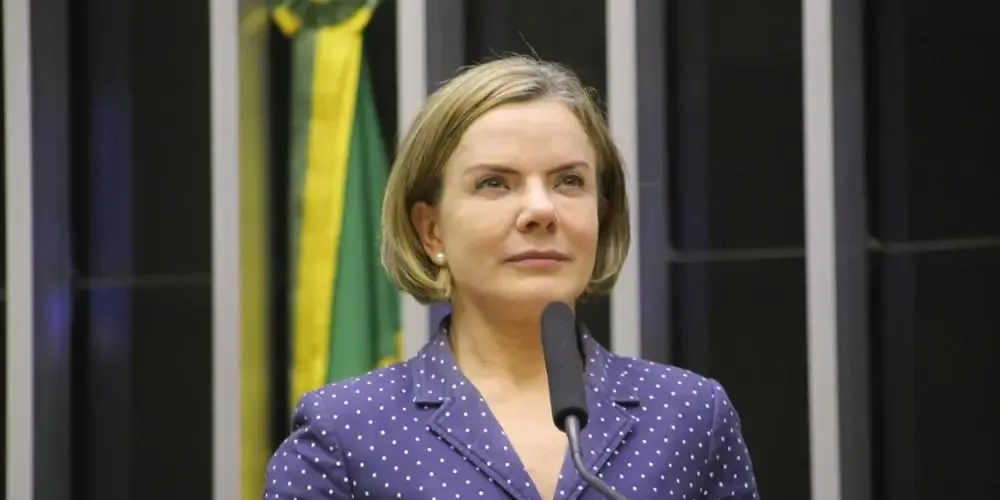 Gleisi Hoffmann, ministra-chefe da Secretaria de Relações Institucionais da Presidência da República