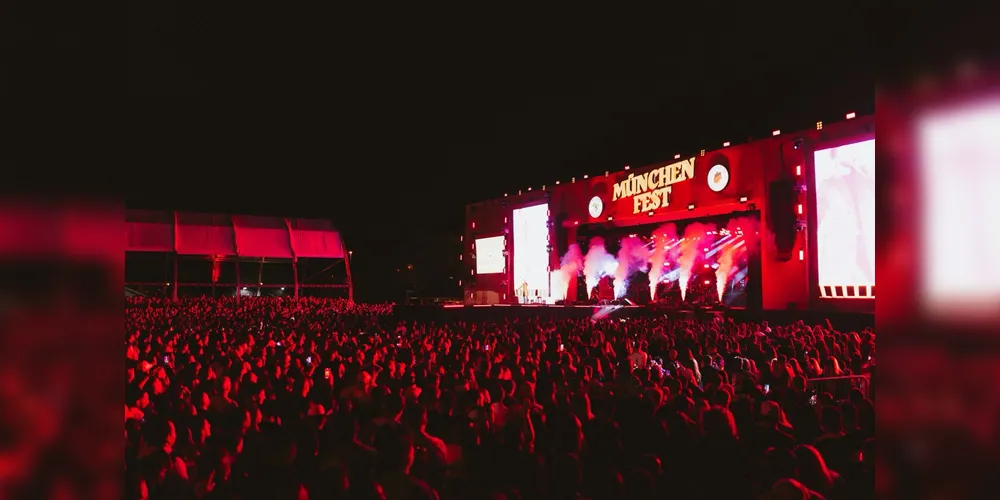 Gusttavo Lima fez um show repleto de sucessos, fogos de artifício e amor pela cidade