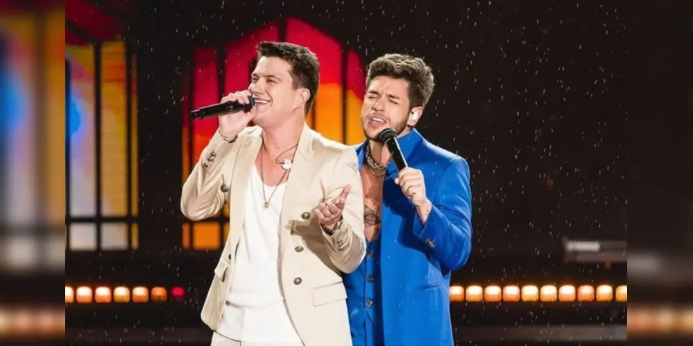 A dupla Hugo e Guilherme agitam a noite de quarta da Münchenfest