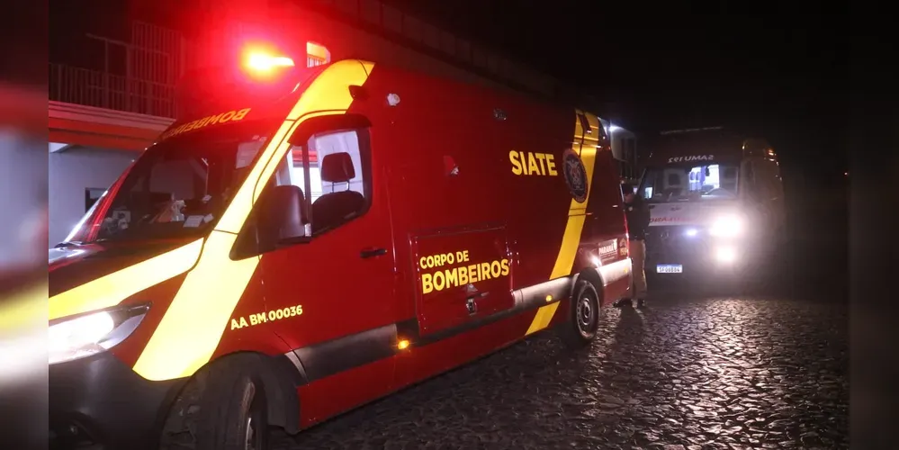 O acidente ocorreu na rua Brasília