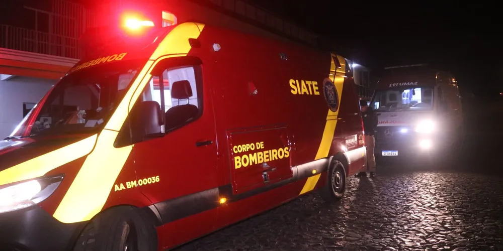 Equipes do Siate e do Samu foram acionadas