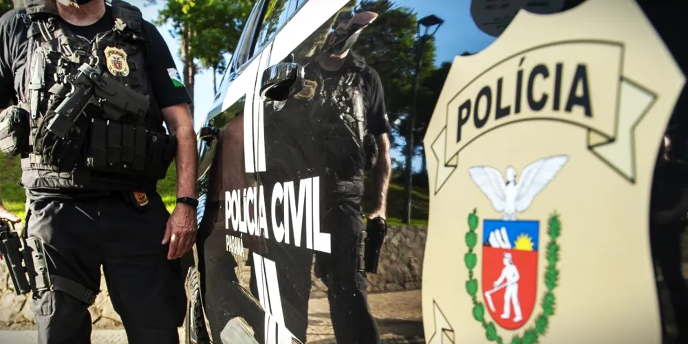 Polícia Civil prendeu o suspeito em Colombo