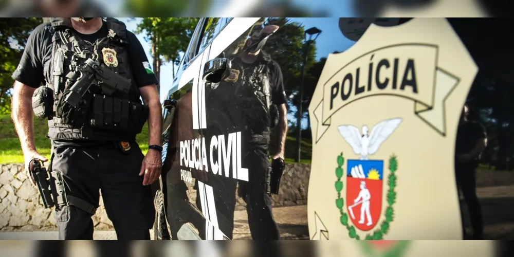 Polícia Civil prendeu o suspeito em Colombo