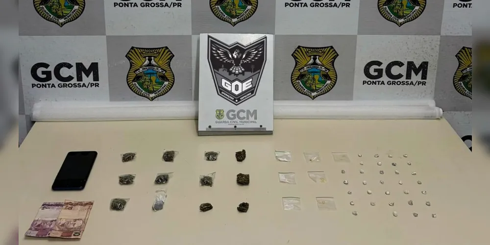 Todo o material foi apreendido e o suspeito encaminhado  à 13ª Subdivisão Policial