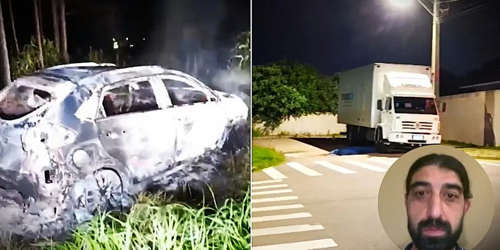 Ahmad Melk estava trabalhando durante o crime