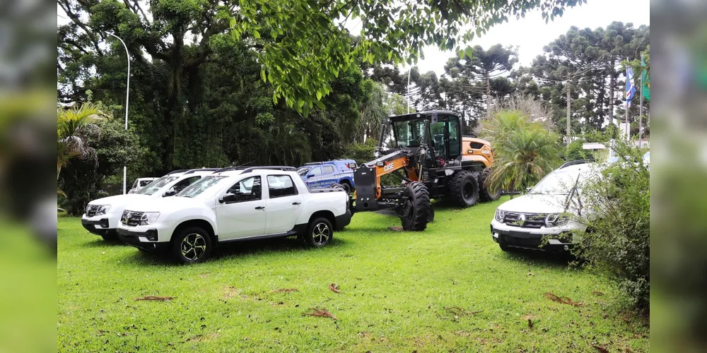 O município de Campo Largo recebeu novos equipamentos