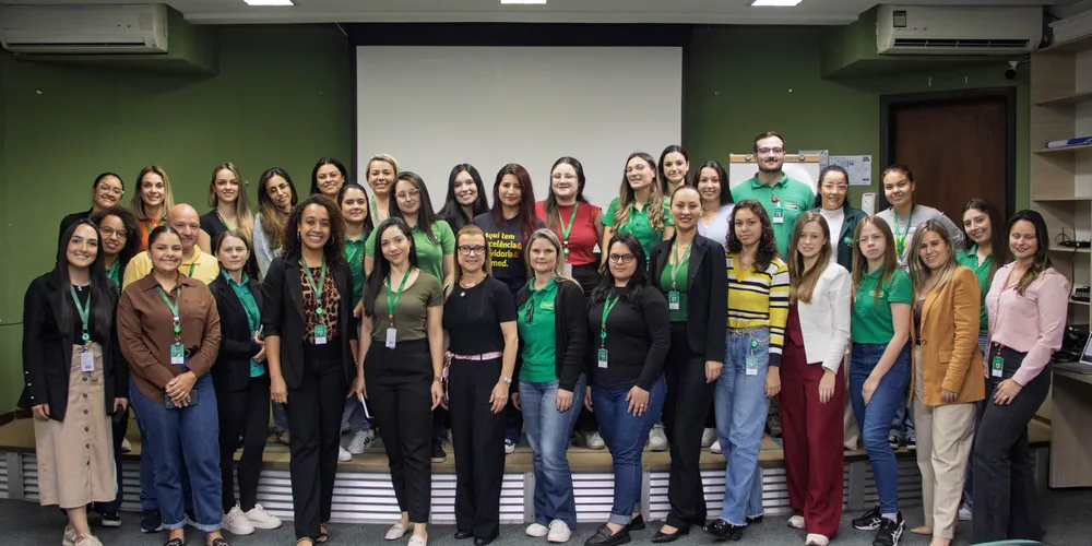 A cooperativa promoveu uma ação de sensibilização envolvendo colaboradores de todos os setores.