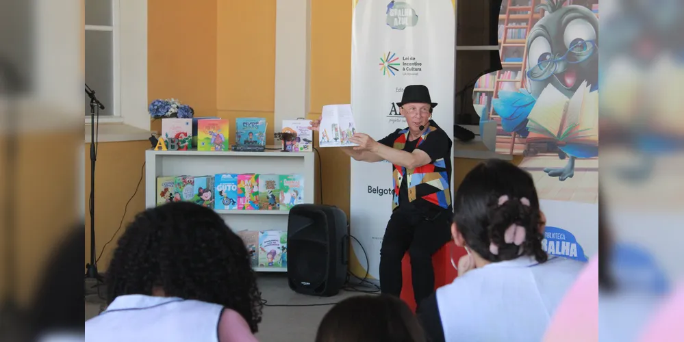 O projeto também realizou duas edições do Festival Gralha Azul de Vivências Literárias