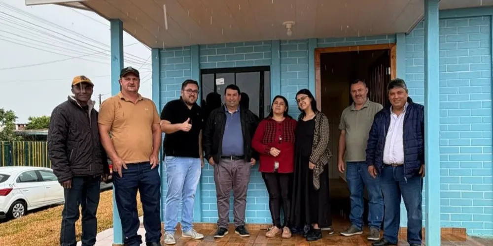 Orli de Cristo acompanhou a entrega das chaves para as famílias