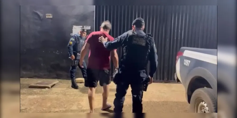 O homem e a gerente do motel foram encaminhados ao Departamento de Flagrantes