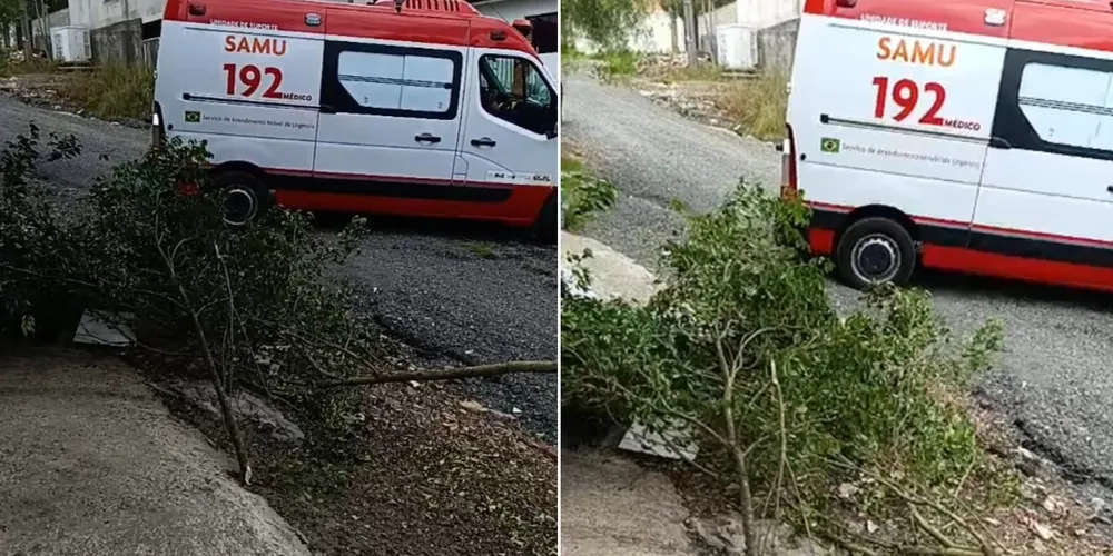 O médico prestou os primeiros socorros ao homem
