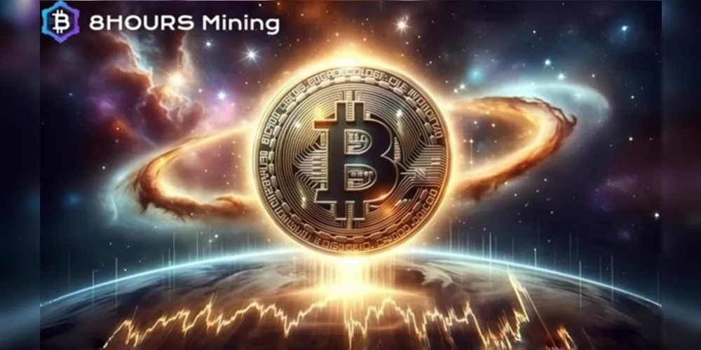 A 8HoursMining é uma nova forma de mineração em nuvem, que abre facilmente as portas para a riqueza em Bitcoin