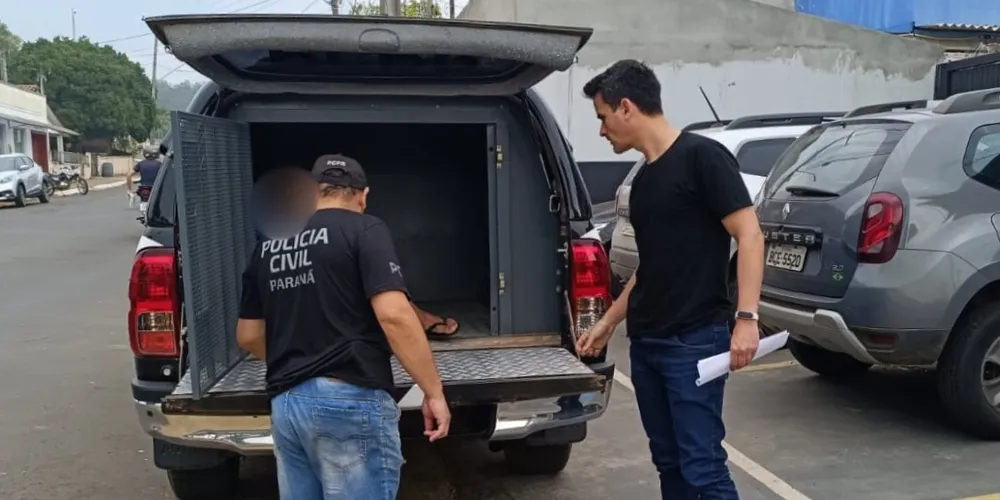 A investigação resultou na prisão de um homem na tarde de ontem (30)